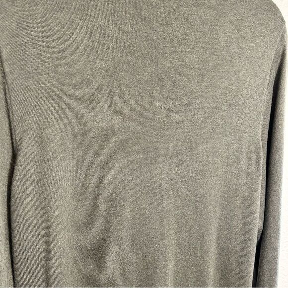 CALIBRATE Olive Green Men’s Large Waffle Knit Silk Blend Long Sleeve - Picture 10 of 15